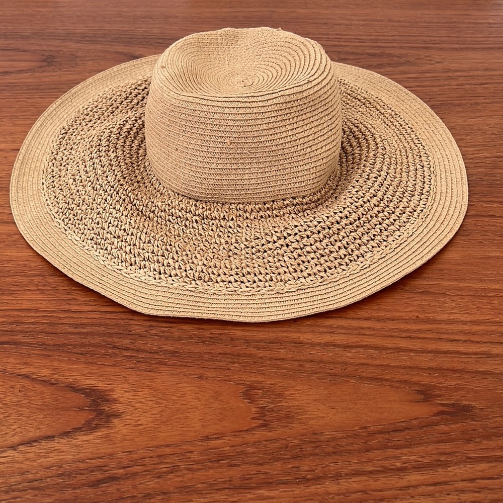 JCrew woven sun hat
